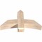 Ekena Millwork Bellingham Smooth Timber Gable Bracket, Douglas Fir, 36"W x 21"H x 5 1/2"D x 5 1/2"F, 14/12 Pitch GBW036X21X0606BEL00SDF - alternate 4